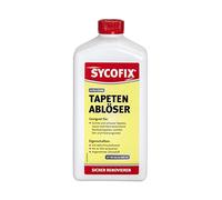 SYCOFIX Detergente líquido para papel pintado, con aroma a limón, disuelve y elimina papel de fibra gruesa, papel pintado no tejido, 1 l