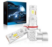 Sycr ombilla HB3 LED 9005,30000LM 600% Super Bright，6500 K repuesto halógeno blanco frío, para Faros Delanteros y Faros Antiniebla de coche,Mini Tamaño1:1 Reemplazo Lámparas Xenón