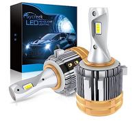 Sycreek Bombillas LED H7,100W 22000LM 6000K Blanco Canbus Error Free,Diseñadas para Golf 7 Golf MK7 MK6 Volkswagen VW Passat Golf GTI Tiguan Mercedes Benz,2 Bombillas H7