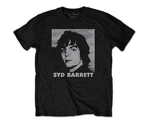 Syd Barrett - T-Shirt # L Unisex Black # Headshot