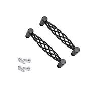 SYDARSYN 2 Piezas Tiradores Armarios 96mm Tiradores Para Cajones Tiradores Cocina Negro, Forma de Jaula de Pájaros (A)