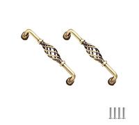 SYDARSYN 2 Piezas Tiradores de Puerta Jaula Pájaros Tiradores de Muebles Jaula Tirador Tradicional Manijas de Cajones Asas Metálicas Para Puertas de Muebles Cocina Armarios Puertas 128mm