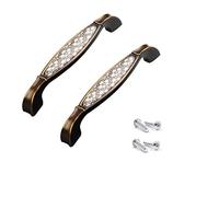 SYDARSYN 2 Piezas Tiradores para Muebles, Tiradores Cocina de Cerámica Vintage, 128mm (C)