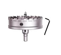 SYDARSYN Sierra de Agujero TCT Carburo Resistente 115mm Cortador de Agujeros de Acero Inoxidable para Acero Inoxidable, Chapa, Metal