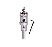 SYDARSYN Sierra de Agujero TCT Carburo Resistente 23mm Cortador de Agujeros de Acero Inoxidable para Acero Inoxidable, Chapa, Metal