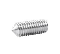 SYDARSYN Tornillos Prisioneros de Punta de Cono, Tornillos Sin Cabeza, Acero Inoxidable Tornillos de Cabeza Allen M6x6mm (20 pcs)
