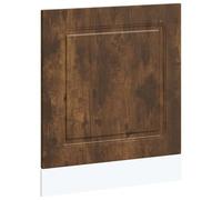 SYDE Panel Frontal Lavavajillas Roble Ahumado 60x1,5x57 cm | Madera de ingeniería, resistente a humedad, fácil limpieza, diseño atemporal