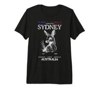 Sydney Australia Canguro Vintage Camiseta Premium