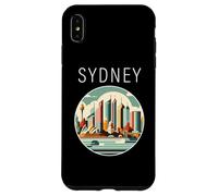 Sydney Australia paisaje Art Deco Carcasa para iPhone XS Max