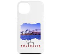 Sydney Australia Recuerdo Turístico Famoso Opera House Harbour Carcasa para iPhone 13