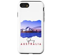 Sydney Australia Recuerdo Turístico Famoso Opera House Harbour Carcasa para iPhone SE (2020) / 7/8