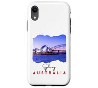Sydney Australia Recuerdo Turístico Famoso Opera House Harbour Carcasa para iPhone XR