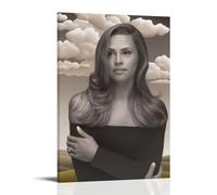 Sydney McLaughlin-Levrone- Pósteres impermeables para pared, impresión en casa, a prueba de humedad, fácil de instalar y resistente a la decoloración, estilo marco, 20 x 30 cm