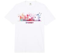 Sydneysiders Horizonte Colorido Paisaje Urbano Sydney Comfort Colors Adult Heavyweight T-Shirt