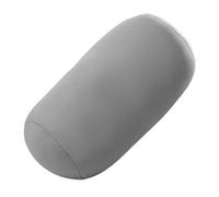 Syengery Almohada Tubular con microesferas, Almohada de Viaje con microesferas Suaves, Funda de Almohada cilíndrica Tipo puf para el Cuello, para Viajes en avión, Coche, sillón reclinable para Dormir