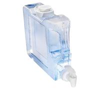 Syengery Bidón De Agua con Grifo, 3L Almacenamiento De Agua para Furgoneta De Camping, Depósito De Aguas Portátil para Escritorio Viajes Oficina Camping