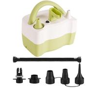 Syengery Bomba De Aire para Globos,5 Boquillas Inflado Automático - Máquina Infladora De Globos | para Bodas Eventos Corporativos Vacaciones Despedidas De Soltera Flotadores Piscina Colchones Camas