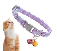 Syengery Coloque de Gato con Campana, Collares de Gato separatistas | Collares separatistas de Gatito con Colgante,de Mascota de Longitud Ajustable para pequeños Animales medianos Perros Cachorro