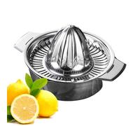 Syengery Exprimidor De Limón,Exprimidor Manual De Acero Inoxidable - Extractor Portátil Para Tomate Naranja Verdura Cocina Uva Granada Lima,Vegetales Lima Cocina