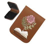 Syengery Marcapáginas de Flor | Marcador De Páginas Con Flor - Marcador Magnético Floral,Para Lectura, Estudio, Escuela, Trabajo, Niñas, Niños, Adolescentes, Hombres, Profesores Y Amantes