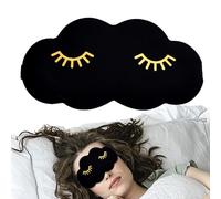 Syengery para ojos para dormir, pliegues ciegos para dormir | Cubierta para ojos con forma de nube 3D, pliegues ciegos | Venda para multifuncional ergonómica con botón ajustable, cómoda para