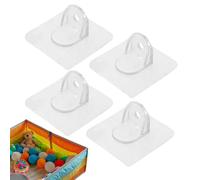 Syengery Pies de piedad de bebé, estabilizador para Playpen para niños pequeños | 4 Pack Playpen Stabilizer Fixing Clips - Accesorios de la sala de juegos, soporte de soporte, estabilización de