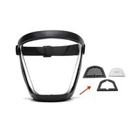 Syengery Protector Facial Completo, Protector De Cara Transparente Con Visera Antivaho Para Uso Facial, Mascarilla Protectora Facials Con Banda Ajustable Para El Trabajo De Desbaste