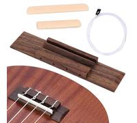 Syengery Puente De Ukulele | Accesorios para Instrumentos Musicales,Cuerdas De Repuesto Para Ukulele,Para Músicos, Artistas Y Presentaciones En En Casa Y Taller