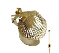 Syengery Tapón de Vela | Apagador con patrón de Concha para Apagar Velas,Accesorio para apagavelas, Cortador de Velas y apagavelas con, Herramienta para Apagar