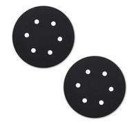 SYEYCW 2 Piezas Almohadilla Suave de Lijado, 6 Pulgadas 6 Agujeros Almohadilla de Pulido, 150 mm Almohadillas de Interfaz de Esponja, Plato de Lija con Interfaz de Esponja, para Lijadora Orbital