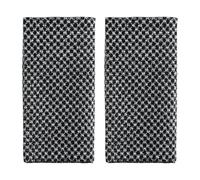 SYEYCW 2 Piezas Negro Toalla Exfoliante, Extra Larga Corporal Toallas Exfoliante, Estropajo Exfoliantes de Espalda la Ducha para Mujeres Hombres, para Limpieza Profunda del Cuerpo y Masaje