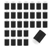 SYEYCW 30 Piezas Negro Esponja de Dedo Aplicador, Esponja Daubers para Pintar, Multifuncional Esponjas Aplicadoras de Artística para Dedos, para Pintura, Arte, Tinta, Bricolaje para Hacer Tarjetas