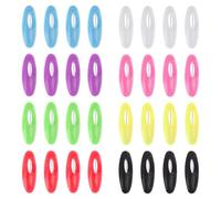 SYEYCW 32 Piezas Alfileres de Plástico para Bufandas, Alfileres para Chales, Alfileres para Ropa de Bebé, para Sujetar con Seguridad Ropa de Bebé, Bufandas, Costura, Chales, Decoración, 8 Colores