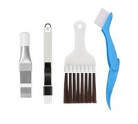 SYEYCW 4 Piezas Cepillo Aire Acondicionado, Cepillo Limpieza Condensador, Peine Radiador, Peine Aletas, para Aire Acondicionado, Frigoríficos, Secadoras de Condensación