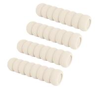 SYEYCW 4 Piezas Protector de Manija de Puerta, Beige Fundas Protectoras de Espuma Suave, Pomo de Puerta de Seguridad para Niños, Anti-Colisión Manijas de Seguridad Protección, Fundas Suave de Esponja