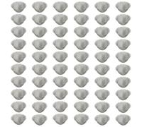 SYEYCW 60 Piezas Filtros de Pantalla Cónica, 16mm Pantalla de Acero Inoxidable, Colador Precortado de Acero Inoxidable, Filtro de Malla de Alambre Metálico, para el Hogar, Industria, Laboratorio