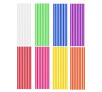 SYEYCW 72 Piezas Colores Envolturas de Radios de Llanta, 24cm Fundas de Radios Universales Cubre, Fácil Instalación, Cubiertas Protectoras Reutilizables para Llantas de Ruedas