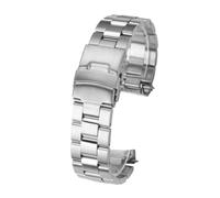SYFCSEW Compatible con Casio Edifice Series 4369 EF-527D Correa de reloj de acero inoxidable con extremo curvado, EF 527d, correa de metal para hombre, 22 mm, 22mm-width, Ágata