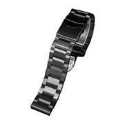 SYFCSEW Compatible con reloj Cool Shark Mesh Net Steel y for Seiko No. 5 enlatado Compatible con Casio Compatible con Huawei Compatible con cadena de reloj Citizen 20 mm 22 mm 24 mm Correa Milan mascu