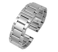 SYFCSEW Compatible con reloj Cool Shark Mesh Net Steel y for Seiko No. 5 enlatado Compatible con Casio Compatible con Huawei Compatible con cadena de reloj Citizen 20 mm 22 mm 24 mm Correa Milan mascu