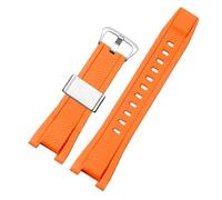 SYFCSEW Correa de caucho de silicona compatible con Casio G-SHOCK GST Series GST-W300 210 400G S130 S310 S330 B100 pulsera deportiva, talla única, ágata