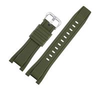 SYFCSEW Correa de caucho de silicona compatible con Casio G-SHOCK GST Series GST-W300 210 400G S130 S310 S330 B100 pulsera deportiva, talla única, ágata