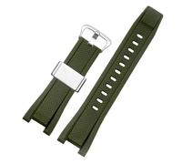SYFCSEW Correa de caucho de silicona compatible con Casio G-SHOCK GST Series GST-W300 210 400G S130 S310 S330 B100 pulsera deportiva, talla única, ágata