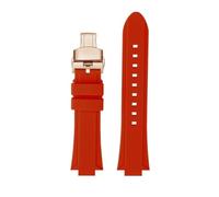 SYFCSEW Correa de reloj de goma de silicona compatible con Maserati Trident R8821108039 R8821108038 Correa deportiva personalizada de 21 mm y 24 mm, 24mm, Ágata
