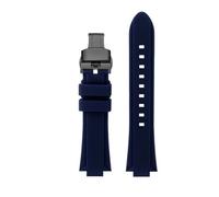 SYFCSEW Correa de reloj de goma de silicona compatible con Maserati Trident R8821108039 R8821108038 Correa deportiva personalizada de 21 mm y 24 mm, 21mm, Ágata