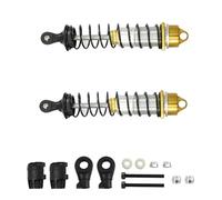 SYFDGDV Accesorios para Coches RC Compatible con ARRMA para Kraton para Notorious para Outcast 6S para BLX para EXB RC Cars Piezas De Mejora Amortiguadores Traseros(Yellow)