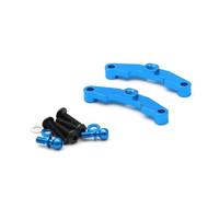 SYFDGDV Accesorios para Coches RC Compatible con Tamiya para TT02 Type-S TT02S 1/10 RC Car Upgrade Parts Accesorios 2 Piezas De Aleación De Aluminio Soporte De Brazo Superior 54651(Blue)