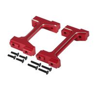 SYFDGDV Accesorios para Coches RC Compatible con TRX4M 1/18 RC Crawler Car Upgrade Parts Soporte De Parachoques Delantero Y Trasero De Metal Soporte De Parachoques Soporte De Servo 9736(Red)