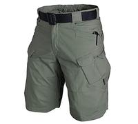 Syfinee - Pantalones cortos tácticos para hombre, de secado rápido, transpirable, impermeable, para senderismo, escalada, camping, verde, L