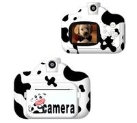 SYFUNLV Cámara digital para niños, cámara digital multifuncional para niños, cámara digital de 2,4 pulgadas, vídeo 1080P FHD, con 3 rollos de papel de impresión, se puede utilizar a través de WiFi